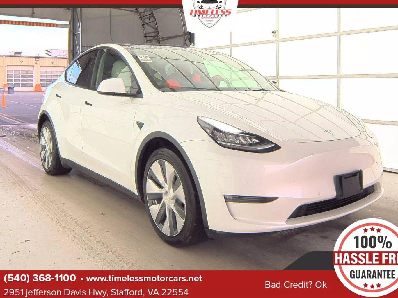 TESLA MODEL Y 2022 7SAYGDEE4NF375122 image